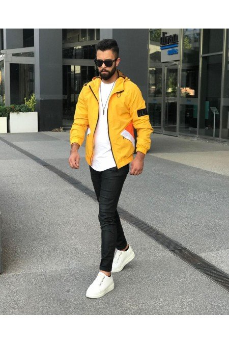 Sarı Erkek Mont Sarı Erkek Mont