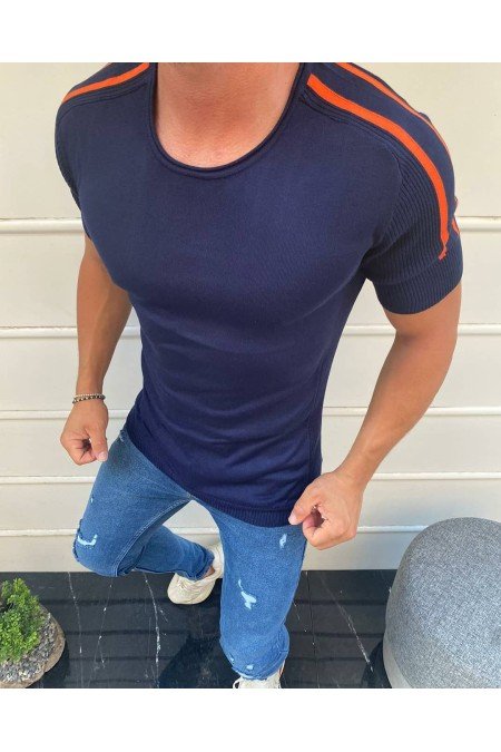 Lacivert Erkek Kazak