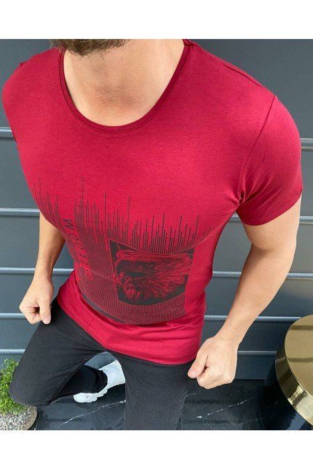 Kırmızı Erkek T-Shırt