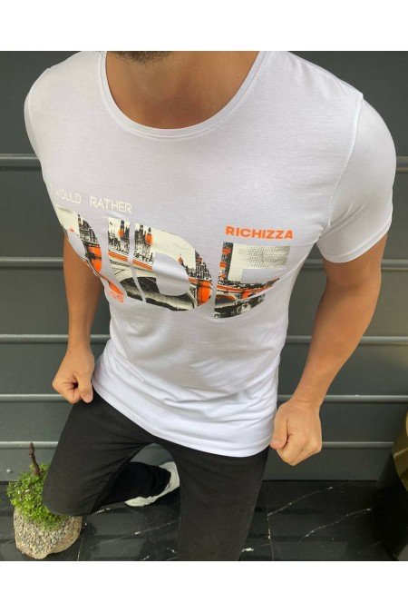 Beyaz Erkek T-Shırt