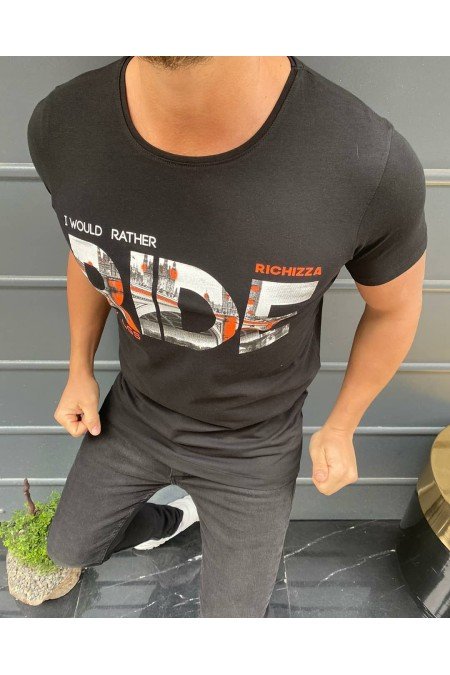 Siyah Erkek T-Shırt