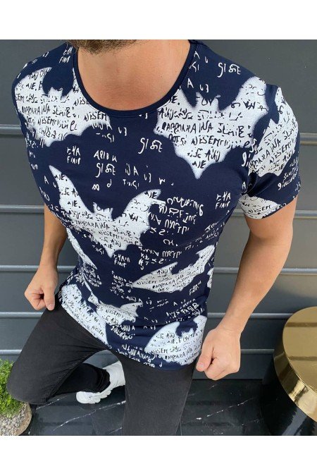 Lacivert Erkek T-Shırt