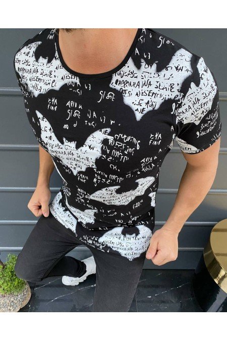 Siyah Erkek T-Shırt