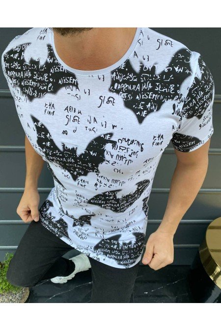 Beyaz Erkek T-Shırt