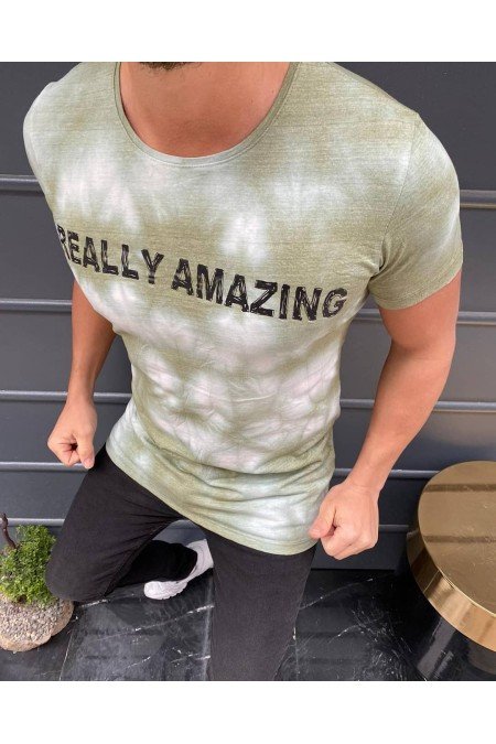 Yeşil Erkek T-Shırt