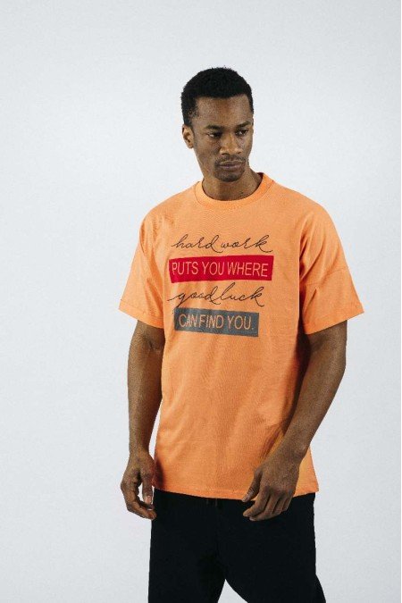 Turuncu Erkek T-Shırt