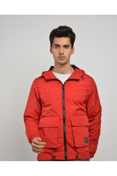 Kırmızı Erkek Mont Kırmızı Erkek Mont