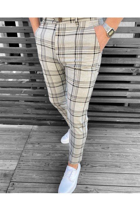 Kareli Erkek Pantolon