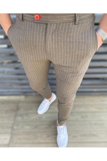 Çizgili Erkek Pantolon