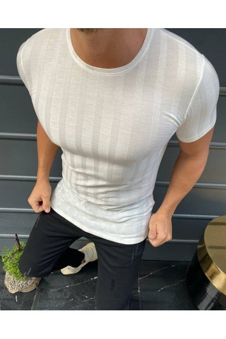 Beyaz Erkek T-Shırt