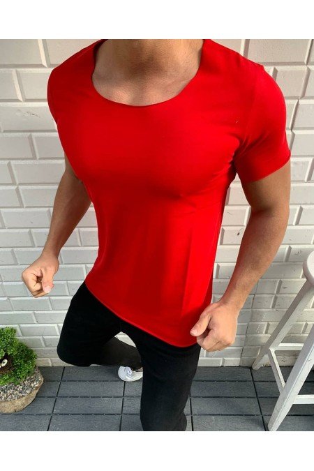 Kırmızı Erkek T-Shırt
