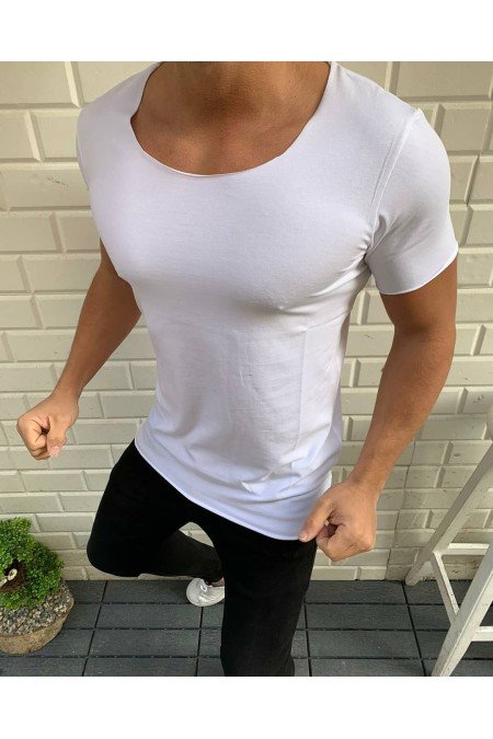 Beyaz Erkek T-Shırt
