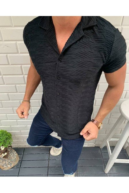 Siyah Erkek Gömlek