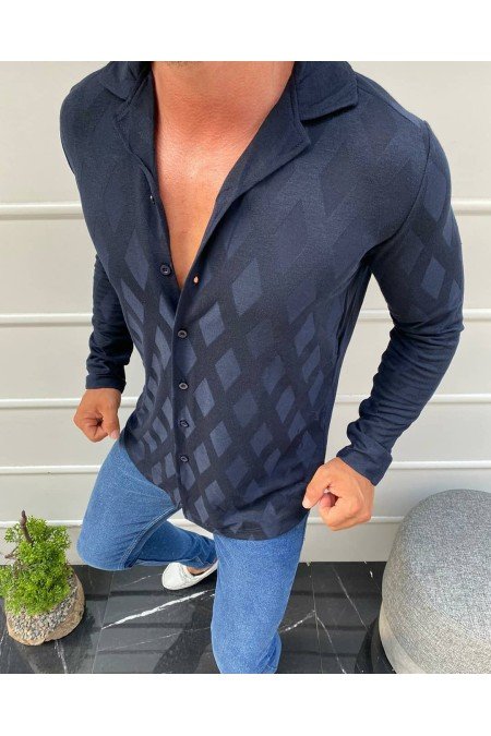 Lacivert Erkek Hırka Triko Lacivert Erkek Hırka Triko