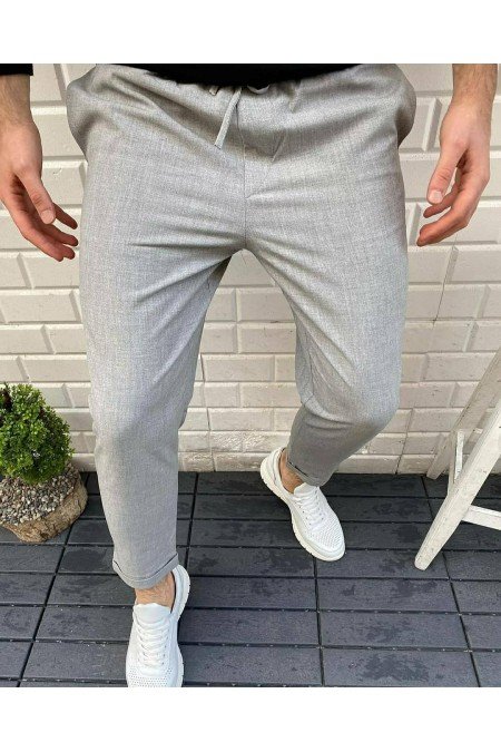 Açık Gri Erkek Pantolon