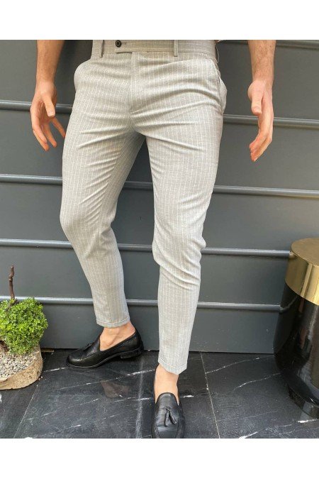 Çizgili Erkek Pantolon