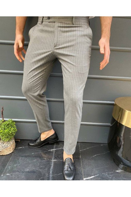 Çizgili Erkek Pantolon