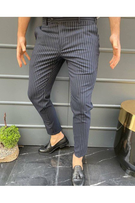 Çizgili Erkek Pantolon