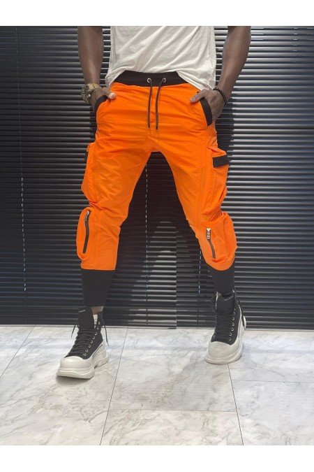 Turuncu Erkek Pantolon