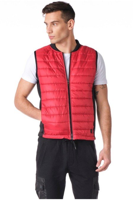 Kırmızı Erkek Yelek