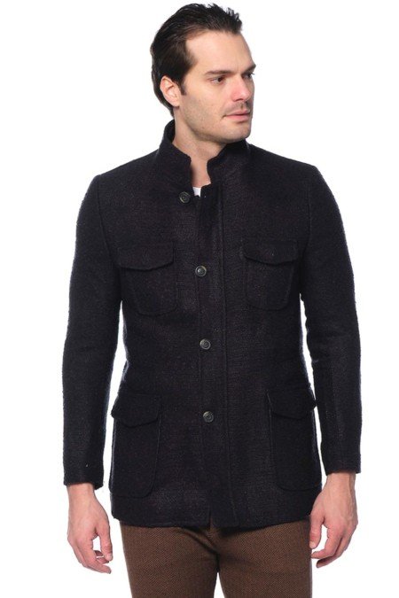 Siyah Erkek Mont Siyah Erkek Mont