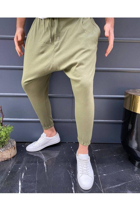 Haki Erkek Eşofman Alt