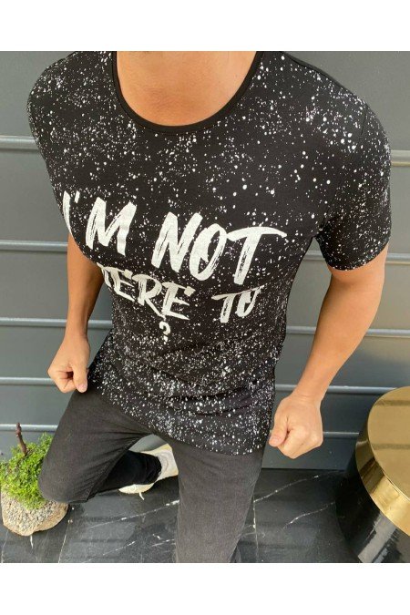 Siyah Erkek T-Shırt