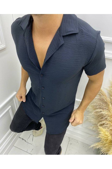 Lacivert Erkek Gömlek