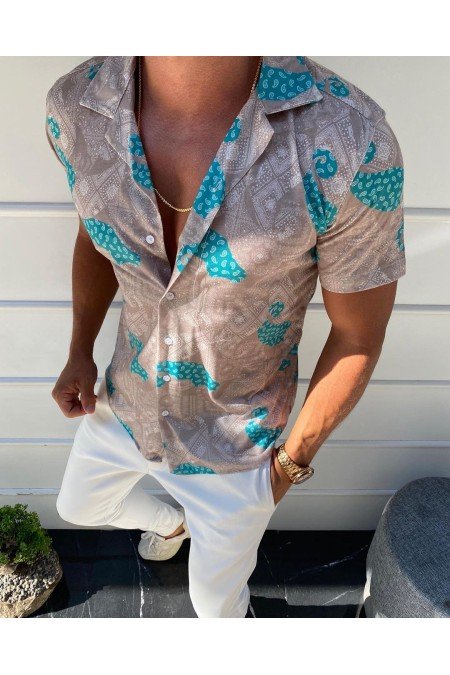 Desenli Erkek Gömlek