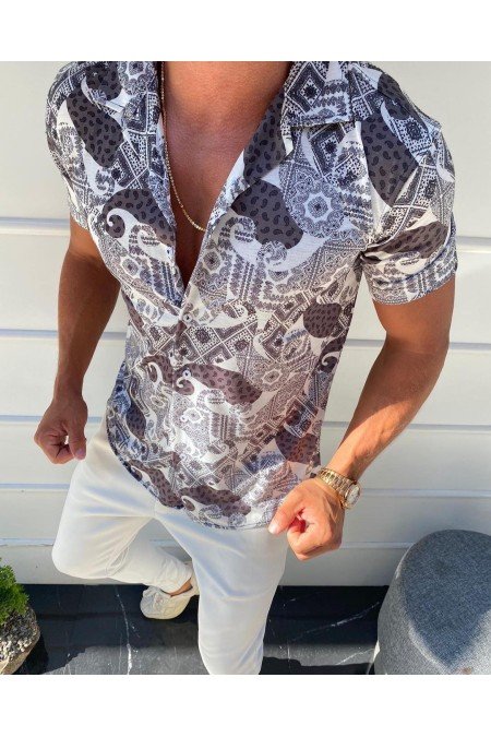 Desenli Erkek Gömlek