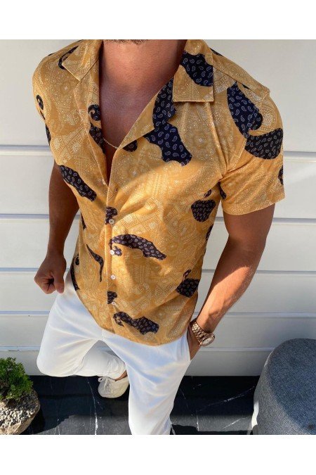Desenli Erkek Gömlek