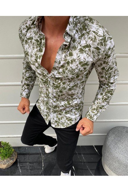 Desenli Erkek Gömlek