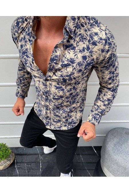 Desenli Erkek Gömlek