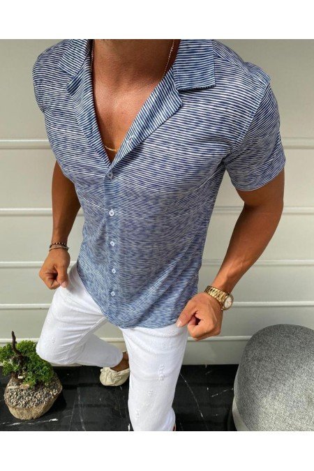 Çizgili Erkek Gömlek