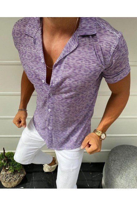 Çizgili Erkek Gömlek