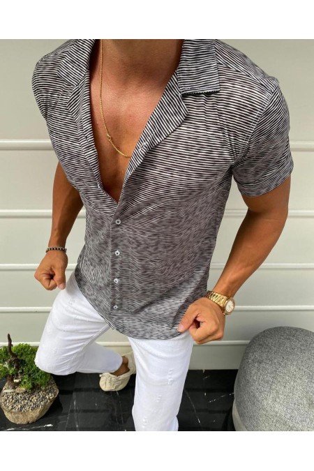 Çizgili Erkek Gömlek