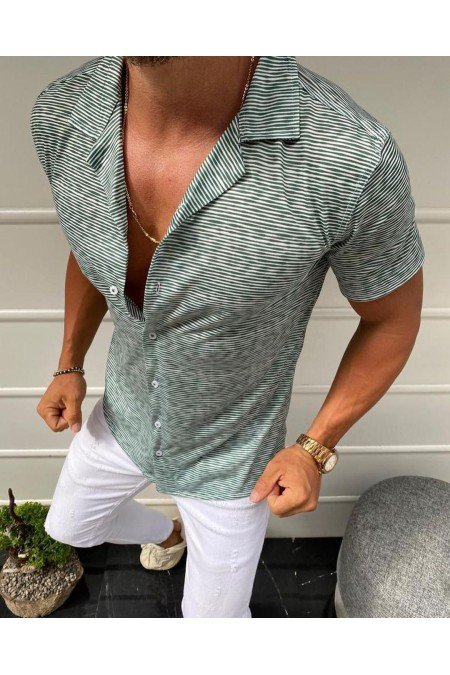 Çizgili Erkek Gömlek