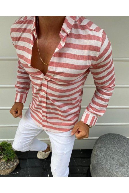 Çizgili Erkek Gömlek