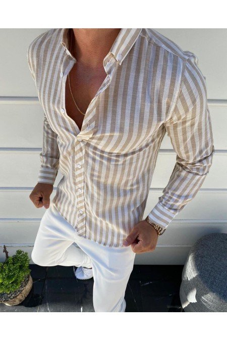 Çizgili Erkek Gömlek