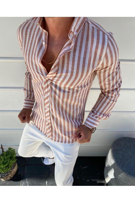 Çizgili Erkek Gömlek