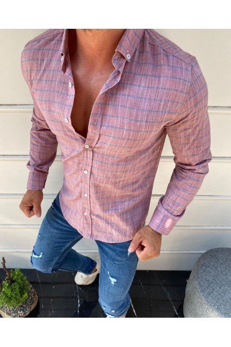 Çizgili Erkek Gömlek