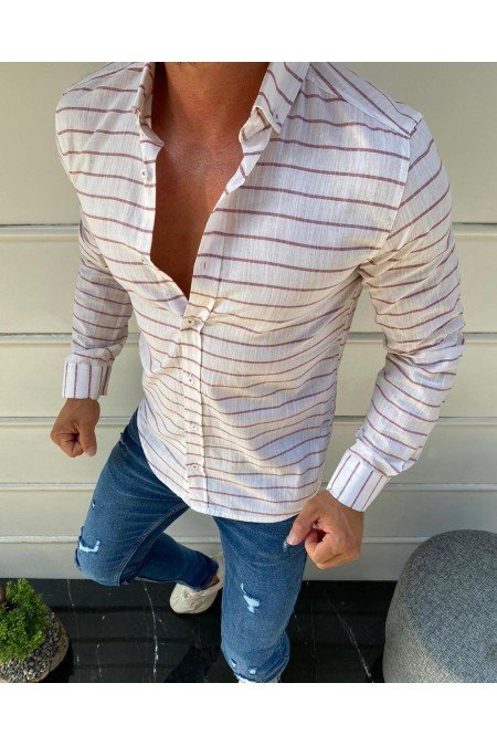 Çizgili Erkek Gömlek