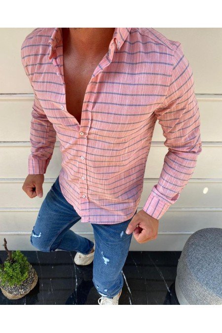 Çizgili Erkek Gömlek