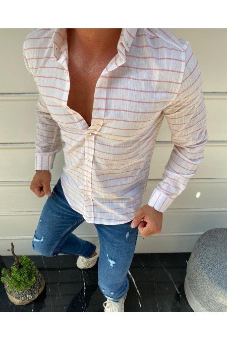 Çizgili Erkek Gömlek