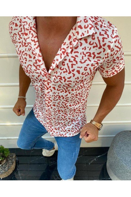 Leopar Erkek Gömlek