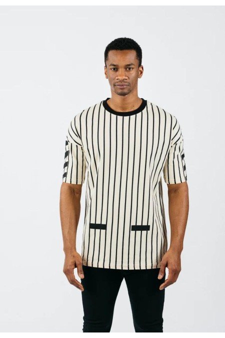 Ekru Erkek T-Shırt