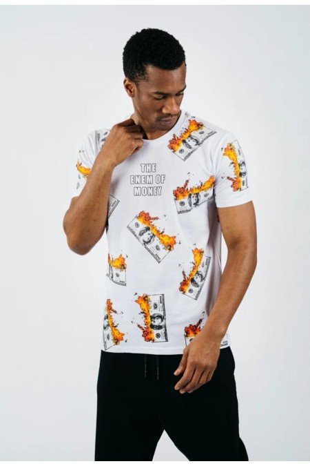 Beyaz Erkek T-Shırt