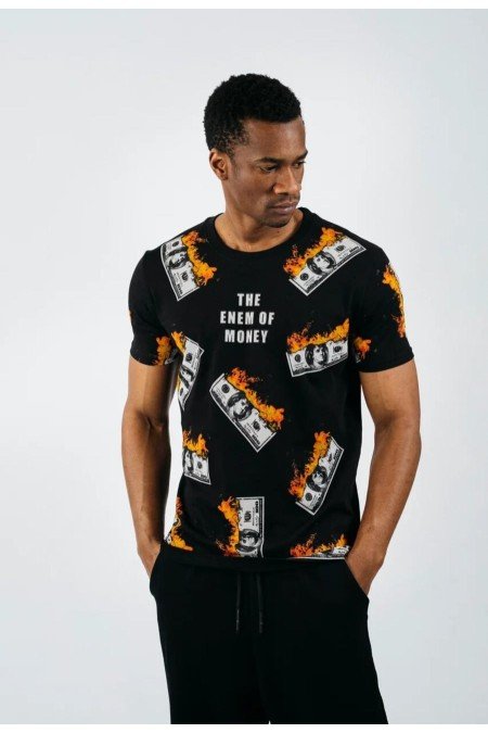 Siyah Erkek T-Shırt