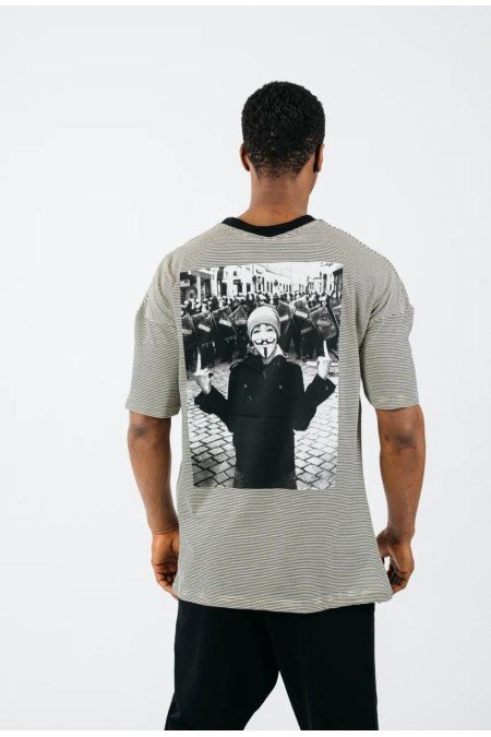 Çizgili Erkek T-Shırt