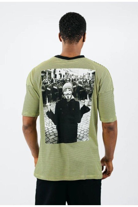 Çizgili Erkek T-Shırt